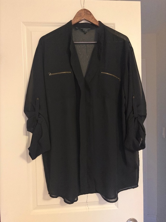 Guess Tops - Guess Black Blouse